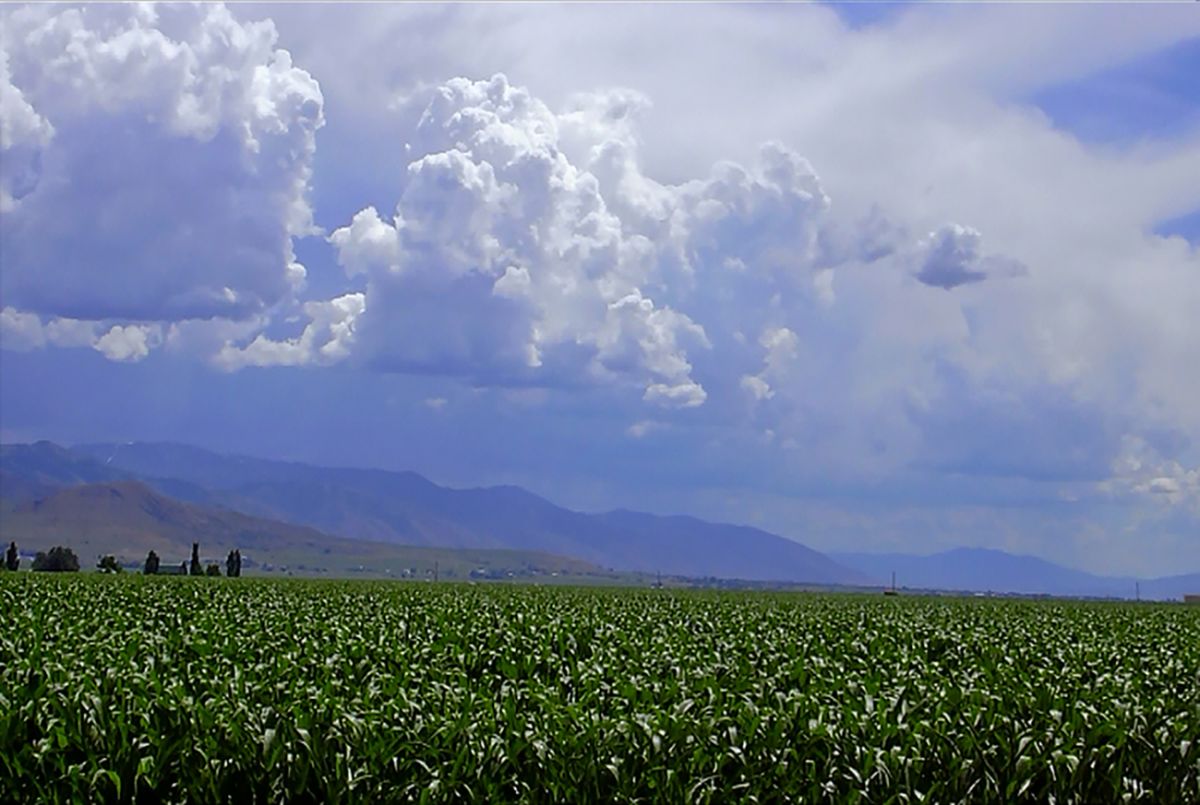 Storm Clouds Over Cache Valley